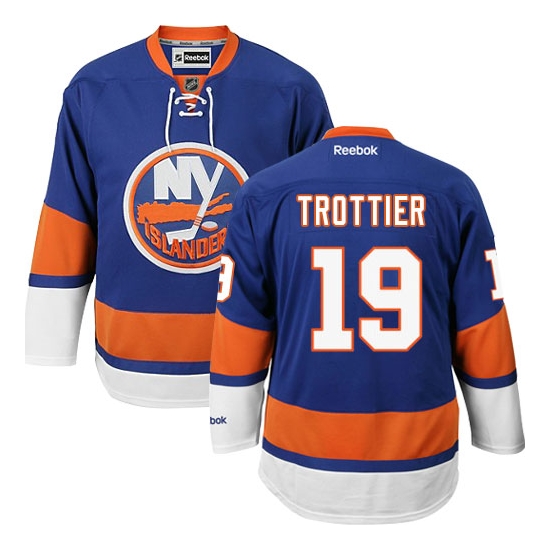 Bryan Trottier New York Islanders Premier Home Reebok Jersey - Royal Blue