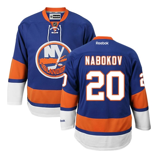 Evgeni Nabokov New York Islanders Premier Home Reebok Jersey - Royal Blue