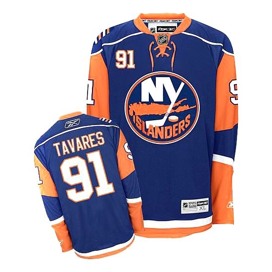 John Tavares New York Islanders Authentic Reebok Jersey - Navy Blue