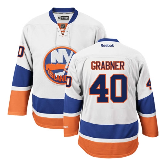 Michael Grabner New York Islanders Authentic Away Reebok Jersey - White