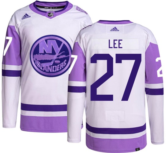 Anders Lee New York Islanders Authentic Hockey Fights Cancer Adidas Jersey