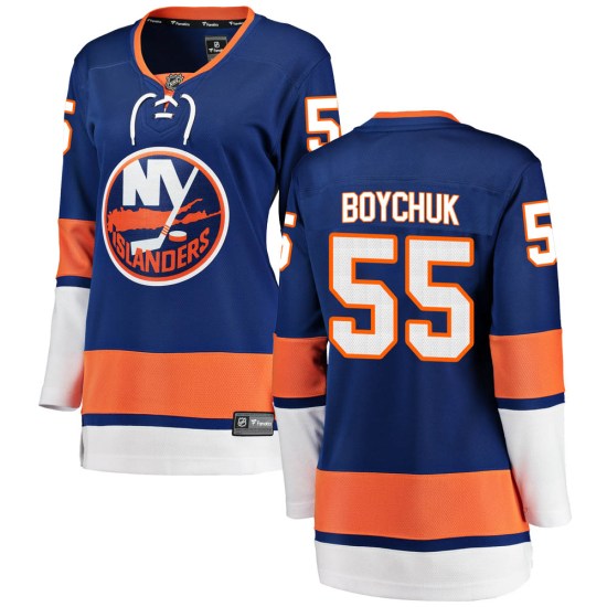 Johnny Boychuk New York Islanders Women's Breakaway Home Fanatics Branded Jersey - Blue