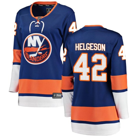 Seth Helgeson New York Islanders Women's Breakaway Home Fanatics Branded Jersey - Blue