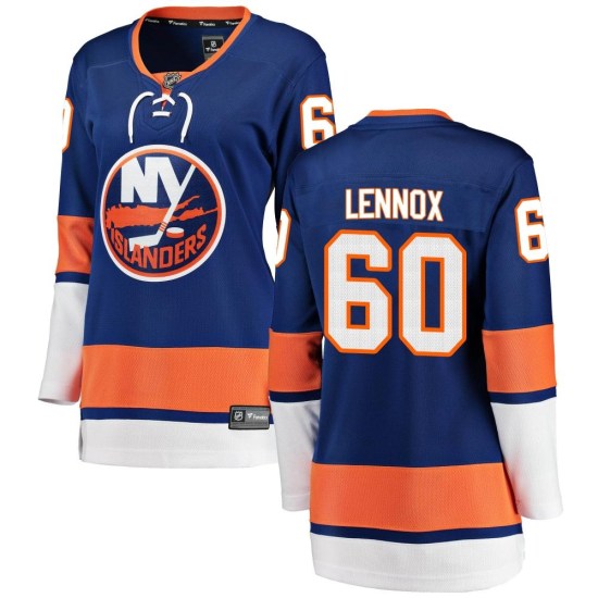 Tristan Lennox New York Islanders Women's Breakaway Home Fanatics Branded Jersey - Blue