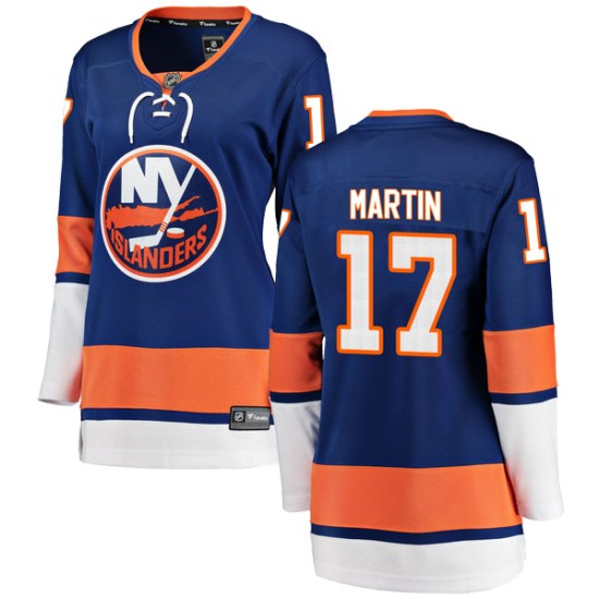 Matt Martin New York Islanders Women's Breakaway Home Fanatics Branded Jersey - Blue