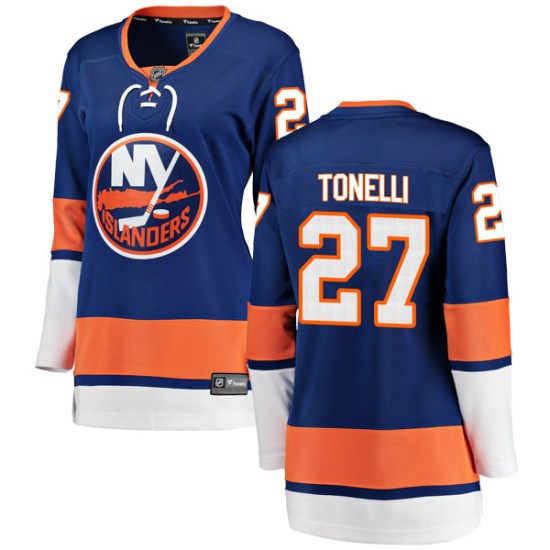 John Tonelli New York Islanders Women's Breakaway Home Fanatics Branded Jersey - Blue