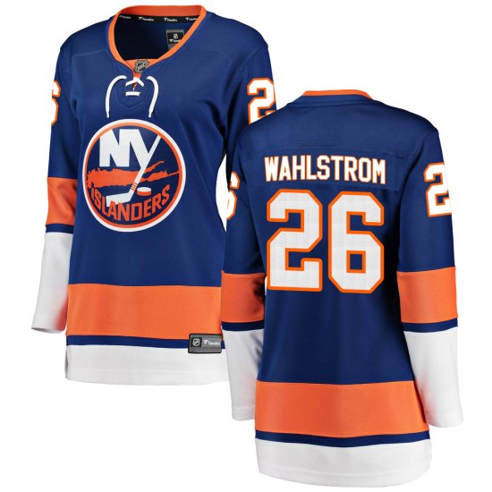 Oliver Wahlstrom New York Islanders Women's Breakaway Home Fanatics Branded Jersey - Blue
