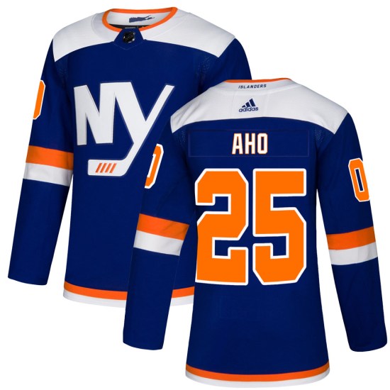 Sebastian Aho New York Islanders Authentic Alternate Adidas Jersey - Blue