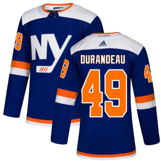 Arnaud Durandeau New York Islanders Authentic Alternate Adidas Jersey - Blue