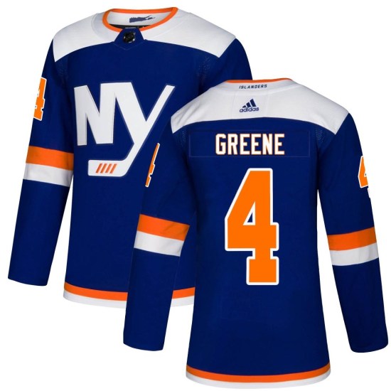 Andy Greene New York Islanders Authentic Alternate Adidas Jersey - Blue