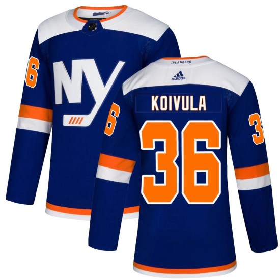 Otto Koivula New York Islanders Authentic Alternate Adidas Jersey - Blue