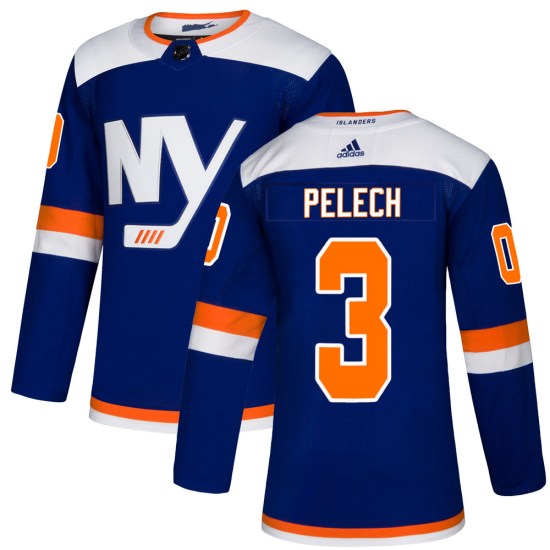 Adam Pelech New York Islanders Authentic Alternate Adidas Jersey - Blue