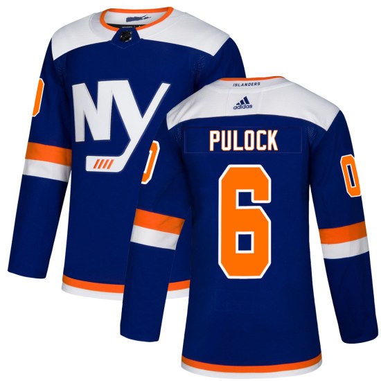 Ryan Pulock New York Islanders Authentic Alternate Adidas Jersey - Blue