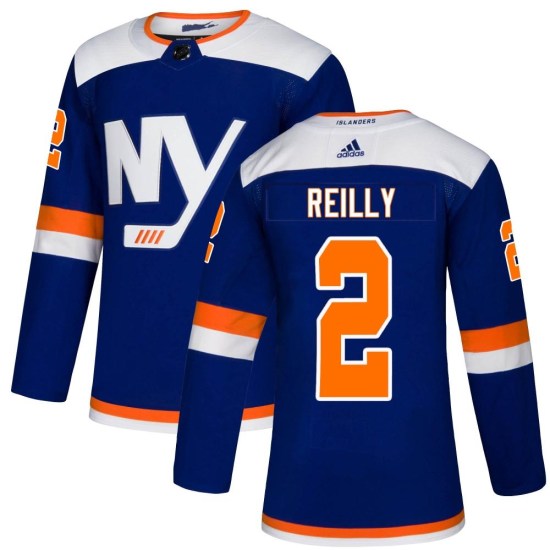 Mike Reilly New York Islanders Authentic Alternate Adidas Jersey - Blue