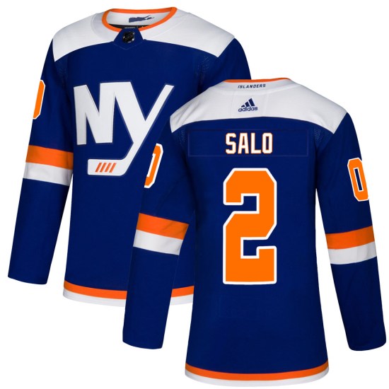Robin Salo New York Islanders Authentic Alternate Adidas Jersey - Blue