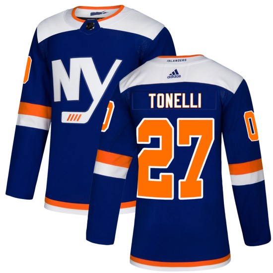 John Tonelli New York Islanders Authentic Alternate Adidas Jersey - Blue
