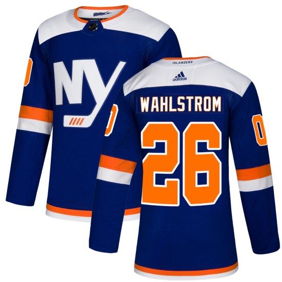 Oliver Wahlstrom New York Islanders Authentic Alternate Adidas Jersey - Blue