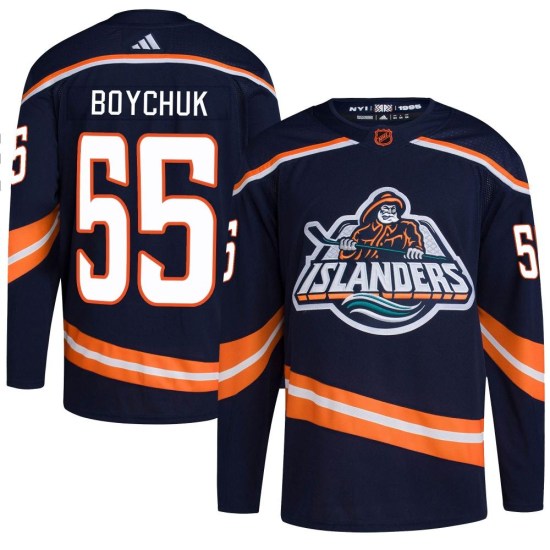 Johnny Boychuk New York Islanders Authentic Reverse Retro 2.0 Adidas Jersey - Navy