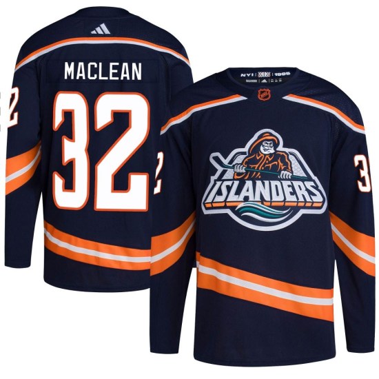 Kyle Maclean New York Islanders Authentic Kyle MacLean Reverse Retro 2.0 Adidas Jersey - Navy