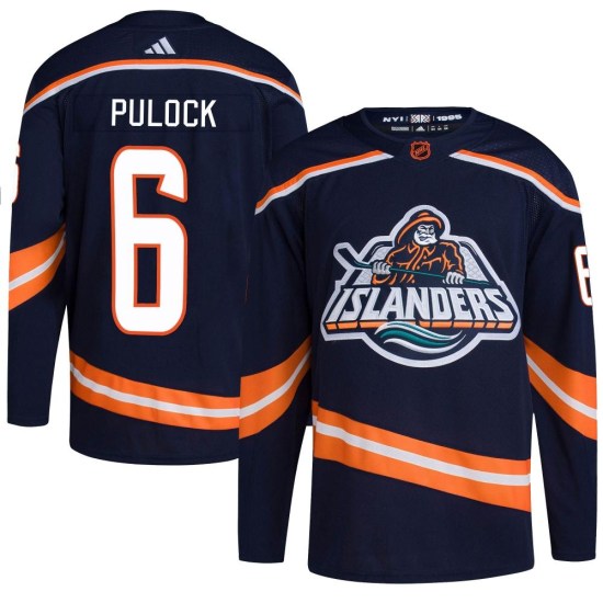 Ryan Pulock New York Islanders Authentic Reverse Retro 2.0 Adidas Jersey - Navy
