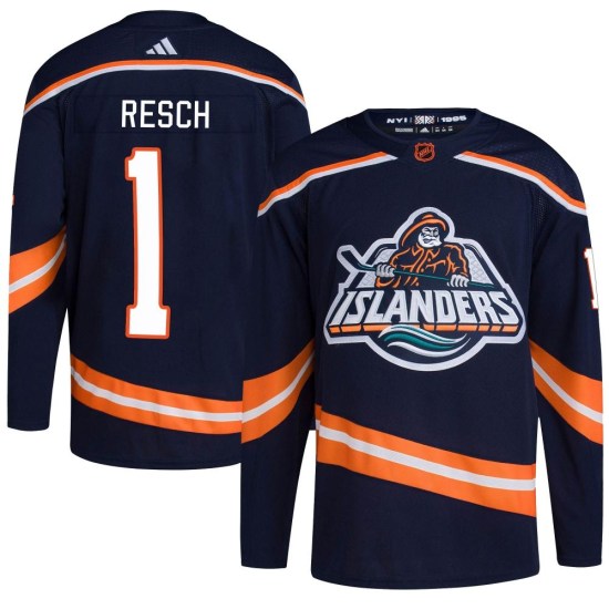 Glenn Resch New York Islanders Authentic Reverse Retro 2.0 Adidas Jersey - Navy