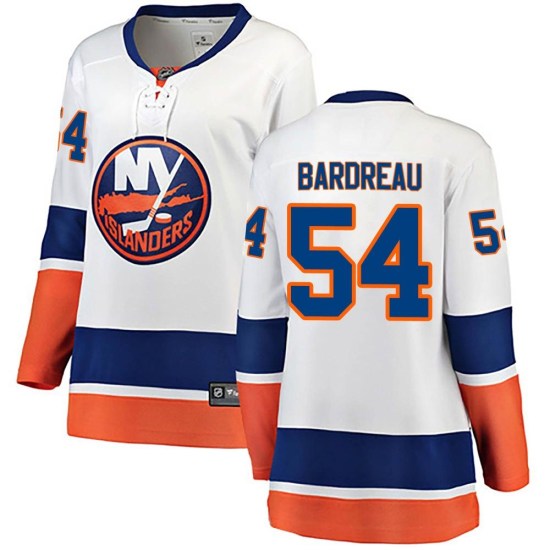 Cole Bardreau New York Islanders Women's Breakaway Away Fanatics Branded Jersey - White