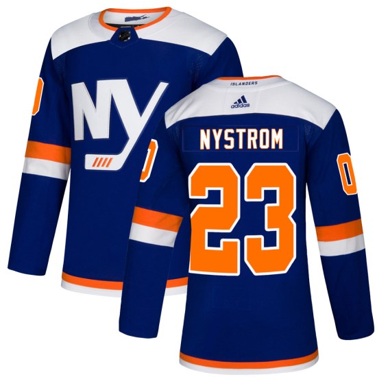 Bob Nystrom New York Islanders Youth Authentic Alternate Adidas Jersey - Blue