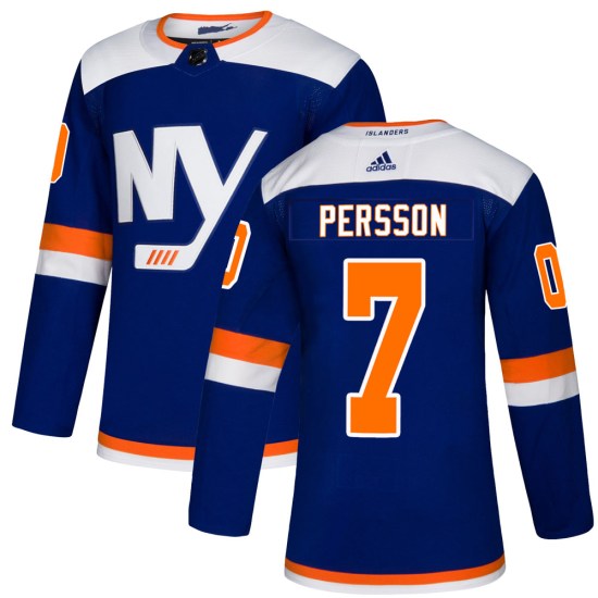 Stefan Persson New York Islanders Youth Authentic Alternate Adidas Jersey - Blue