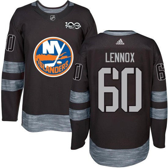 Tristan Lennox New York Islanders Authentic 1917-2017 100th Anniversary Jersey - Black