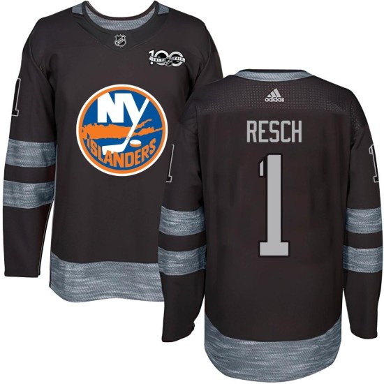 Glenn Resch New York Islanders Authentic 1917-2017 100th Anniversary Jersey - Black
