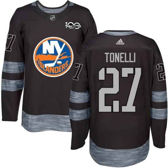 John Tonelli New York Islanders Authentic 1917-2017 100th Anniversary Jersey - Black