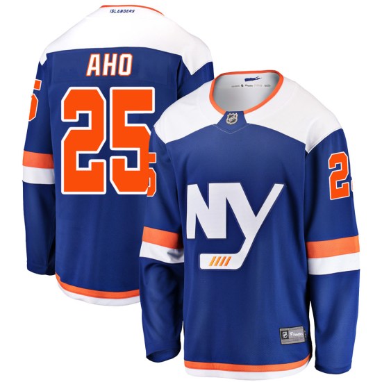 Sebastian Aho New York Islanders Youth Breakaway Alternate Fanatics Branded Jersey - Blue