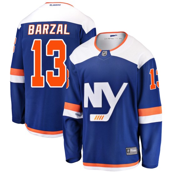 Mathew Barzal New York Islanders Youth Breakaway Alternate Fanatics Branded Jersey - Blue