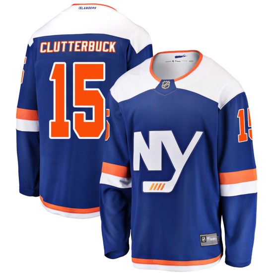 Cal Clutterbuck New York Islanders Youth Breakaway Alternate Fanatics Branded Jersey - Blue