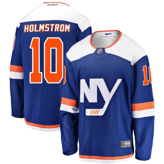 Simon Holmstrom New York Islanders Youth Breakaway Alternate Fanatics Branded Jersey - Blue