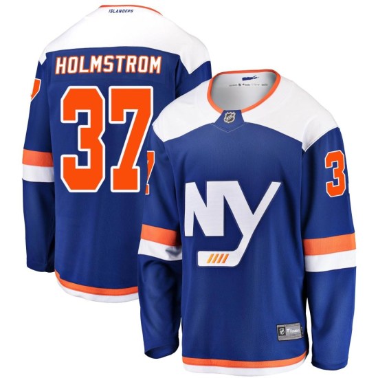 Simon Holmstrom New York Islanders Youth Breakaway Alternate Fanatics Branded Jersey - Blue