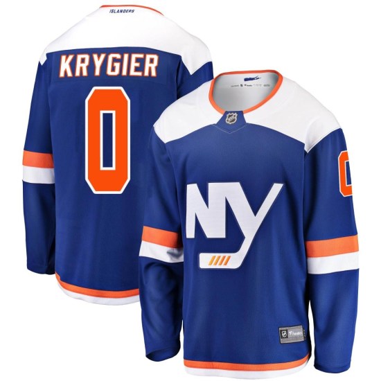 Christian Krygier New York Islanders Youth Breakaway Alternate Fanatics Branded Jersey - Blue