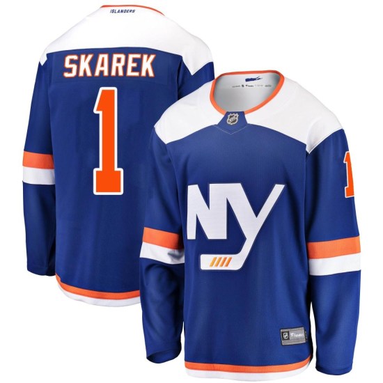 Jakub Skarek New York Islanders Youth Breakaway Alternate Fanatics Branded Jersey - Blue
