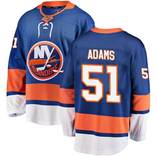 Collin Adams New York Islanders Youth Breakaway Home Fanatics Branded Jersey - Blue