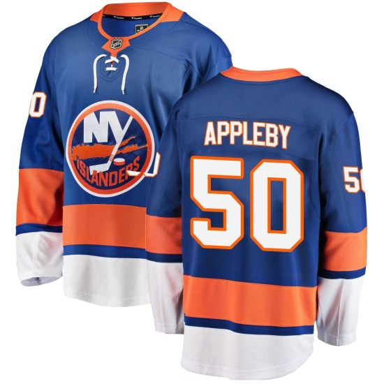 Kenneth Appleby New York Islanders Youth Breakaway Home Fanatics Branded Jersey - Blue