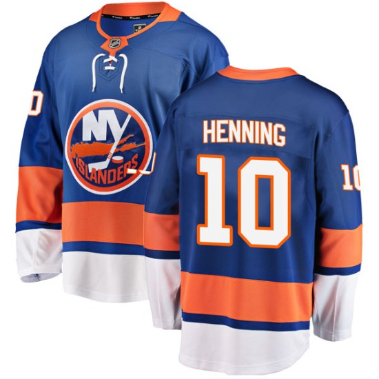 Lorne Henning New York Islanders Youth Breakaway Home Fanatics Branded Jersey - Blue
