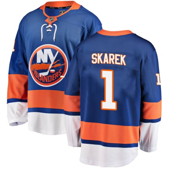 Jakub Skarek New York Islanders Youth Breakaway Home Fanatics Branded Jersey - Blue