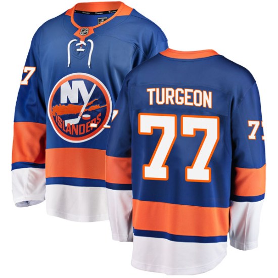 Pierre Turgeon New York Islanders Youth Breakaway Home Fanatics Branded Jersey - Blue