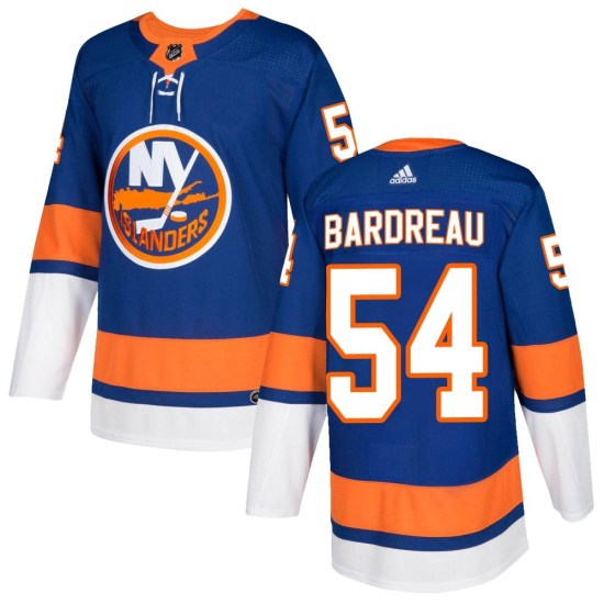 Cole Bardreau New York Islanders Authentic Home Adidas Jersey - Royal