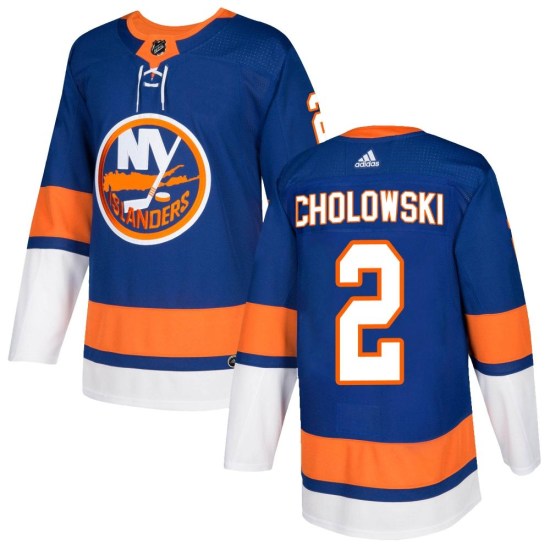 Dennis Cholowski New York Islanders Authentic Home Adidas Jersey - Royal