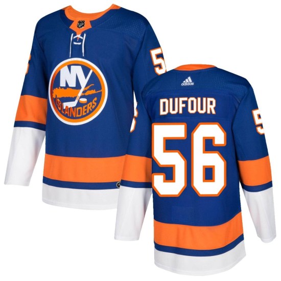 William Dufour New York Islanders Authentic Home Adidas Jersey - Royal