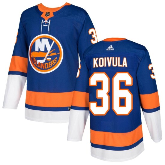 Otto Koivula New York Islanders Authentic Home Adidas Jersey - Royal