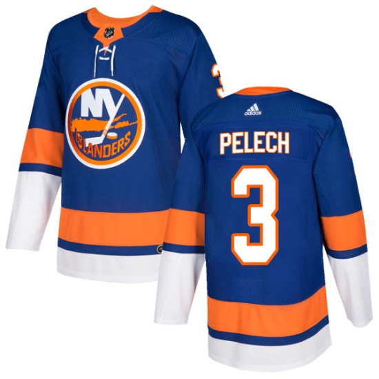 Adam Pelech New York Islanders Authentic Home Adidas Jersey - Royal