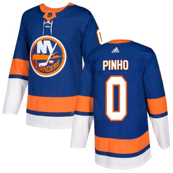 Brian Pinho New York Islanders Authentic Home Adidas Jersey - Royal
