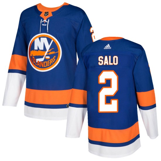 Robin Salo New York Islanders Authentic Home Adidas Jersey - Royal